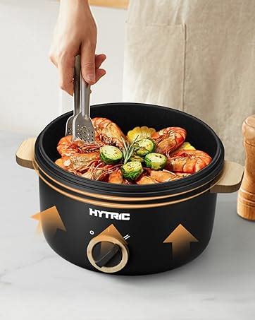 Amazon Hytric Hot Pot Electric 2 5L Portable Electric Pot With Non Stick Coating Multi