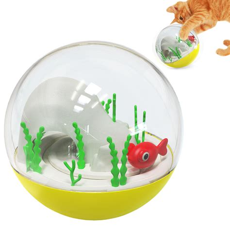 Multifunctional Cats Tumbler Electric Fish Ocean Ball Esg