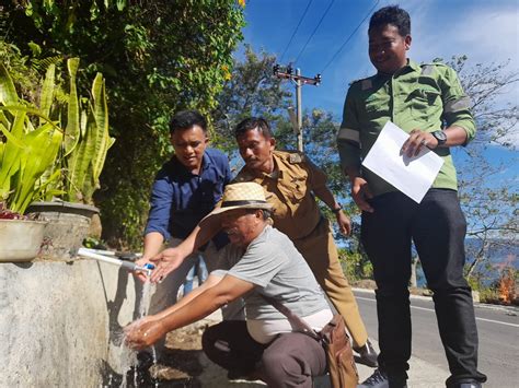 Toba Pulp Lestari Bangun Sarana Air Bersih Inimedan