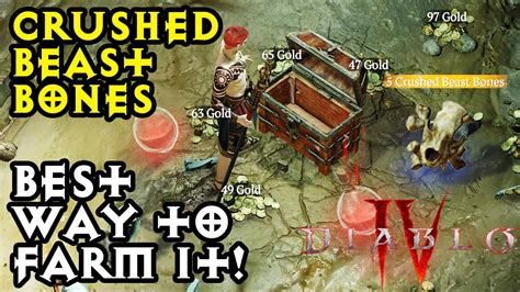 Diablo Iv Most Reliable Way To Farm Crushed Beast Bones Flooded Mine