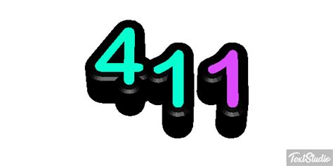 number animated gif logo designs