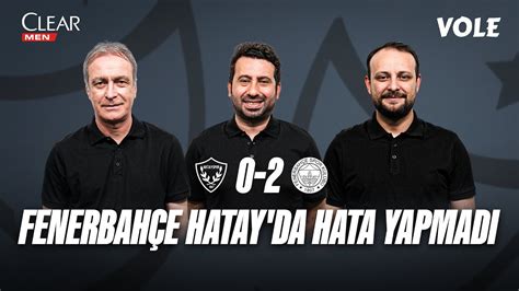 Hatayspor Fenerbahçe Maç Sonu Önder Özen Mustafa Demirtaş Onur