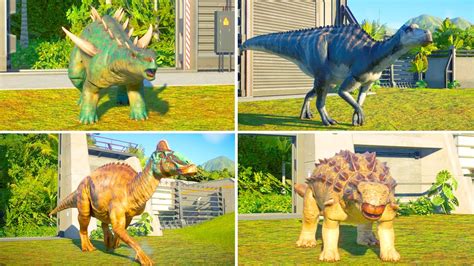 Brachiosaurus And Gallimimus Maiasaura All New Dinosaurs 🦖 Jurassic World Evolution 2 Jurassic