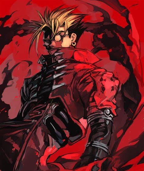 Vash The Stampede Trigun Anime Nerd Character Art