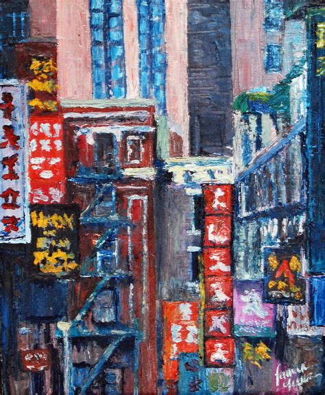 Chinatown Painting by Lauren Luna