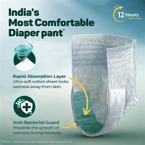 Adults Protective Underwear Friends Premium Adult Diapers Pant Style Medium 10 Piece At Rs 440