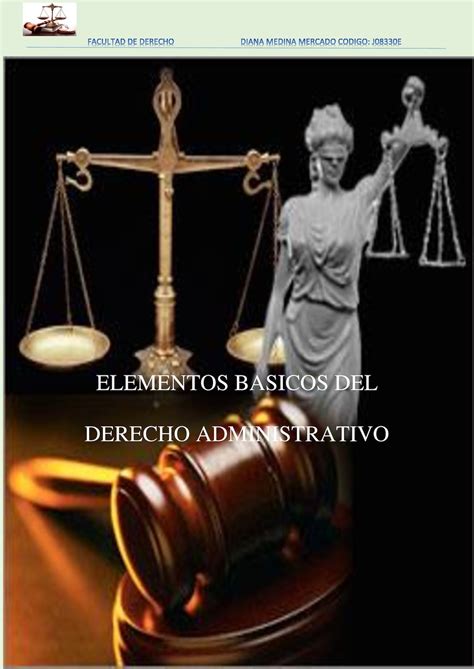 Calam O Elementos Basicos Del Derecho Administrativo