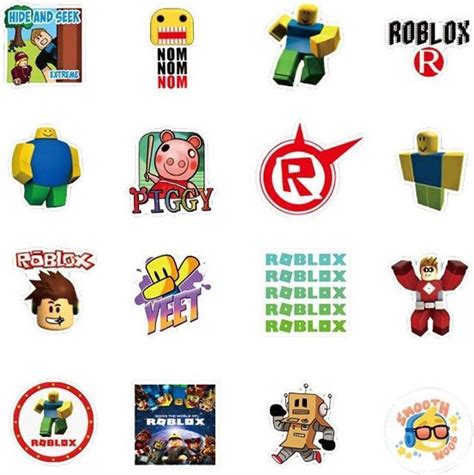 Roblox Stickers 50 Verschillende Game Stickers Voor Laptop Muur