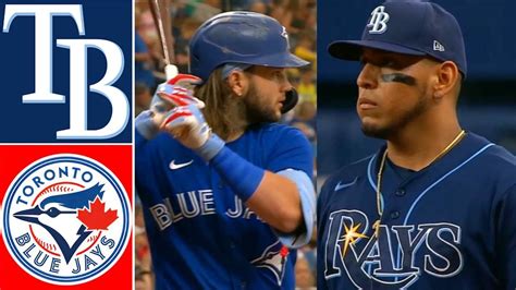 Blue Jays Vs Rays Full Game September 23 2022 Mlb Highlights Mlb