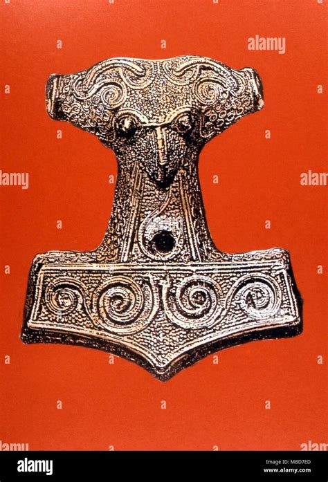 Thor Hammer Amulet Hi Res Stock Photography And Images Alamy