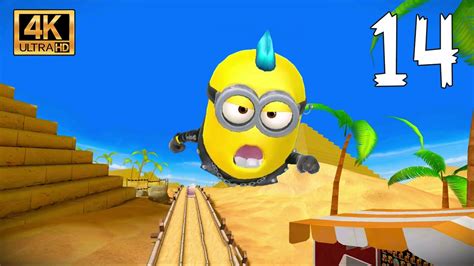 Minion Rush Speedrun Punk Minion Use The Banana Vacuum Ability 17