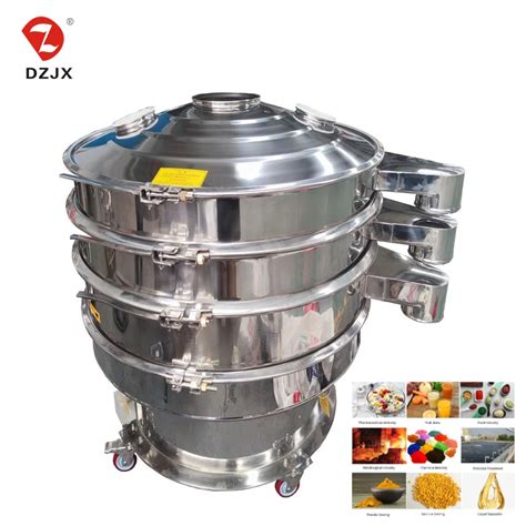 Dzjx China Suppliers Electric Vibrating Screen Sifter Machine For Corn