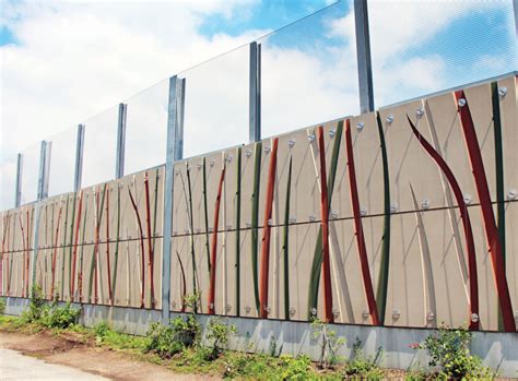 Absorptive Noise Barrier Systems Durisol Noise Barriers