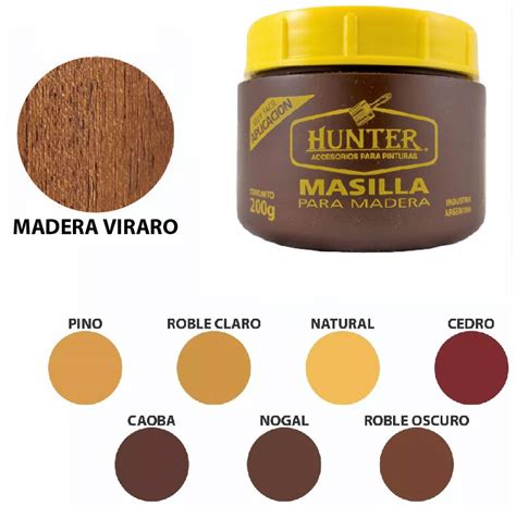 Masilla Para Madera Hunter Cavallferr