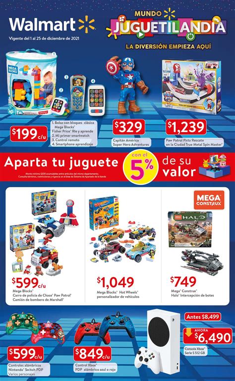 Folleto Walmart Juguetilandia Al De Diciembre