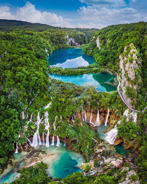 Solve Plitvice Lakes National Park Jigsaw Puzzle Online With 130 Pieces