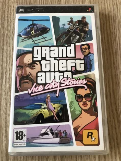 Jeu Gta Grand Theft Auto Vice City Stories Sony Psp Complet Fran Ais