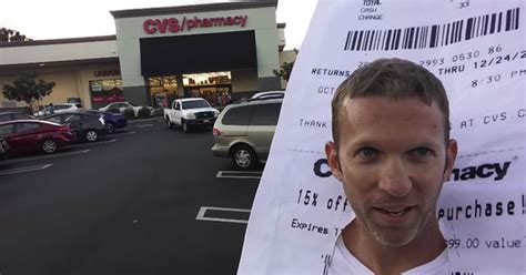 Guy Dresses Up As 12 Foot Long Cvs Receipt And Goes To Cvs Video Ebaum S World