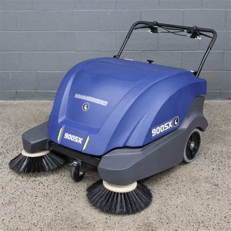 900sx Electric Walk Behind Sweeper Hammerhead Cleaning Equipment