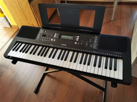 Keyboard Yamaha Psr E Statyw Gwarancja Warszawa Og Oszenie