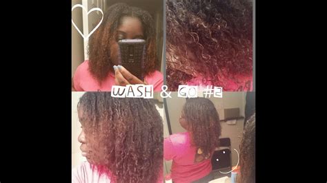 Wash And Go 2 Texlaxed 4c Hair Youtube