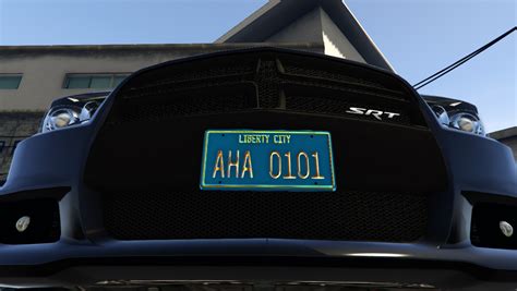 Liberty City (GTA IV) License Plates HD | GTA 5 Mods