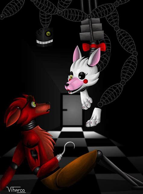 Hello Pirate [foxy X Mangle Fnaf] By Viharos Foxy And Mangle Hd Phone