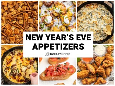 New Year S Eve Appetizers Budget Bytes