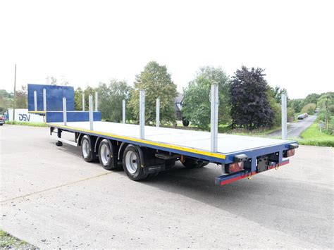 2020 Montracon Trailer Step Frame 3 Axle NR Trucks