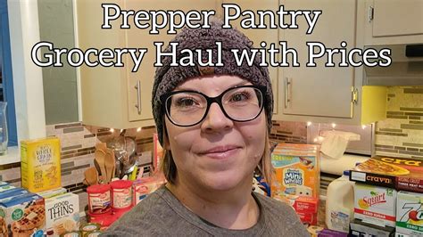 Prepper Pantry Grocery Haul Save Money By Shopping Sales In Bulk