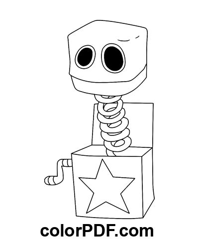 Boxy Boo A Saut Dune Bo Te Coloriages Et Livres En Pdf