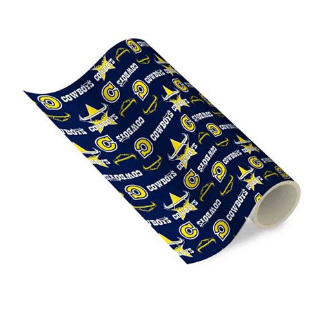 North Queensland Cowboys Wrapping Paper Jerseys Megastore