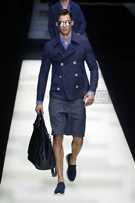 Giorgio Armani Menswear Fashion Show Collection Spring Summer