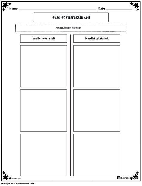 Pk Ener Ijas Portrets Bw Storyboard Par Lv Examples