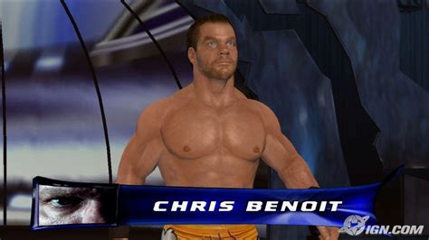 Chris Benoit | WWE SmackDown vs. Raw 2007 Roster