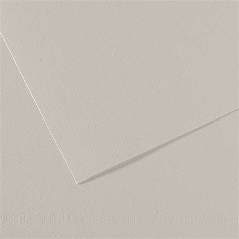 Canson Mi Teintes Drawing Papers 8 1 2 X 11 Pearl Gray 25 Sheets