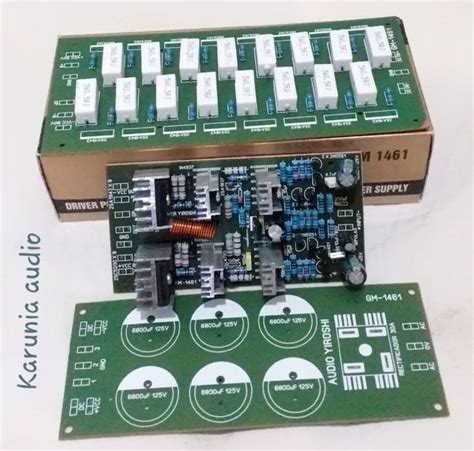 Kit Driver Power Amplifier Bipolar Yiroshi Lengkap Pcb Final Dan Pcb