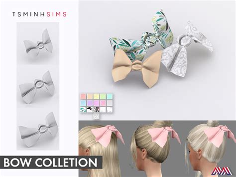 The Sims Resource Bow Collection Set