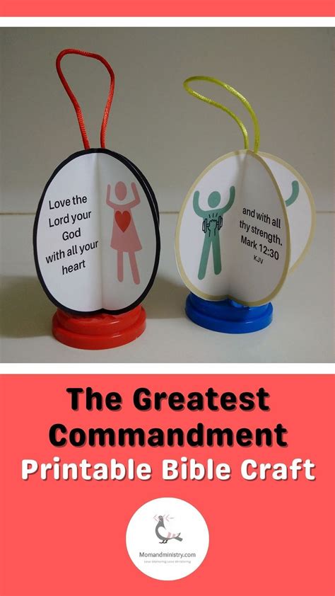 The Greatest Commandment Bible Craft Greatest Commandment Bible