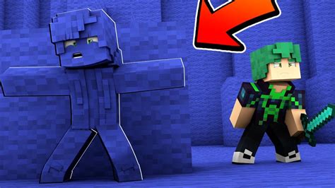 Minecraft Novo Disfarce L Azul Esconde Esconde Kyck Youtube