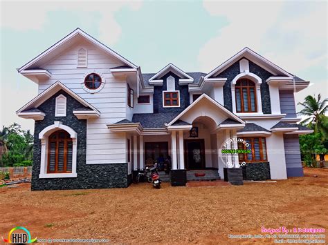 Work Finished House Project Kerala Home Design And Floor Plans 9k