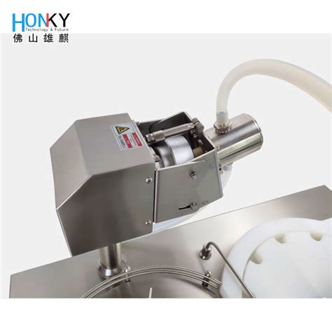 Bpm Ml Glass Vial Liquid Filling Machine With Ceramic Pump