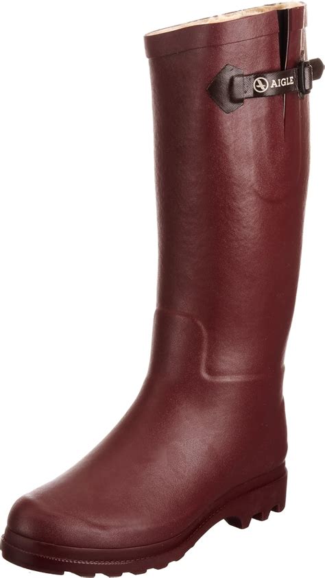 Aigle Women S Aiglentine Fur Wellington Boots Amazon Co Uk Shoes Bags