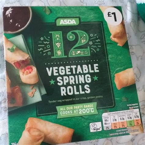 ASDA 12 Vegetable Spring Rolls Reviews Abillion