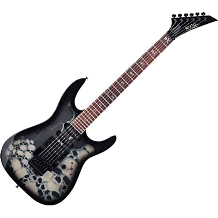 Rocktile Pro JK150F BSK E Gitarre Skull Amazon De Musikinstrumente