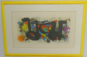 Joan Miro 'sculptures Ii' Lithograph