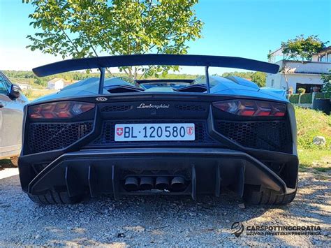 Lamborghini Aventador Lp 750 4 Sv Roadster Carspottingcroatia