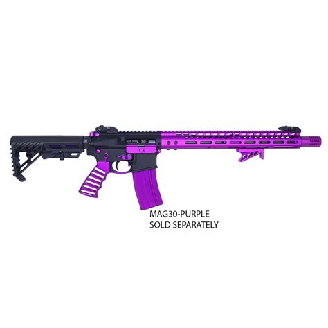 AR-15 Full Rifle Parts Kit in Anodized Purple | Veriforce Tactical