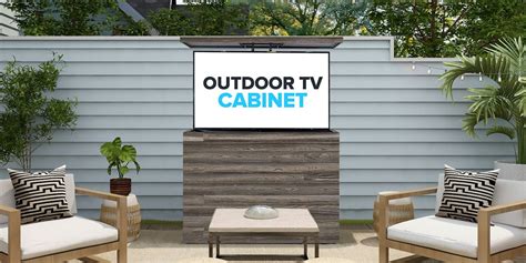 Waterproof Outdoor Tv Cabinet Enclosure Case | Cabinets Matttroy