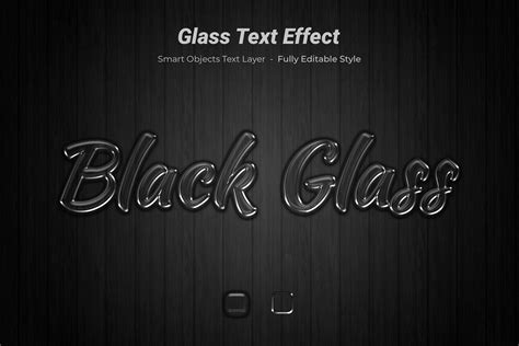 Glass Psd Text Style Effect Mockup Graphic By Zahidhossainalif01 · Creative Fabrica